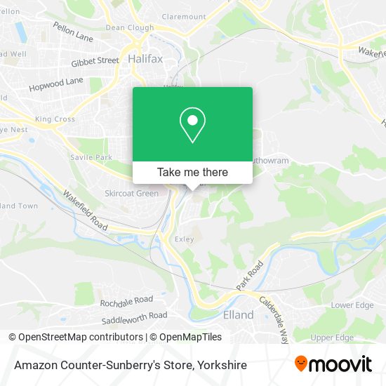 Amazon Counter-Sunberry's Store map