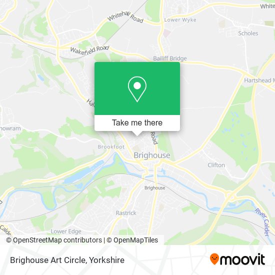 Brighouse Art Circle map