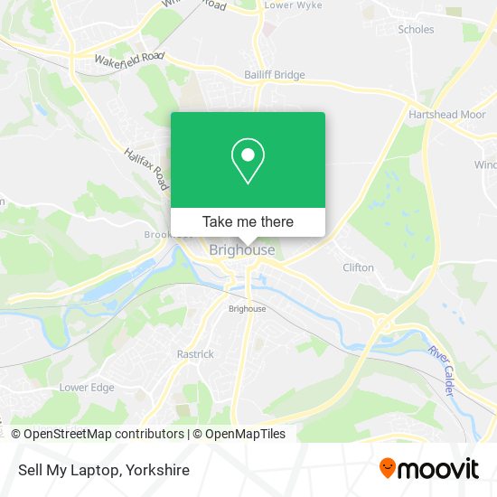 Sell My Laptop map
