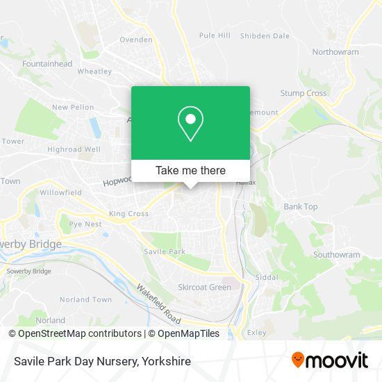 Savile Park Day Nursery map