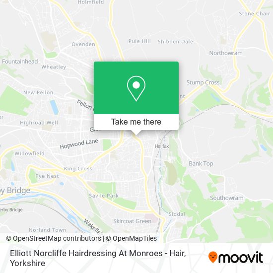 Elliott Norcliffe Hairdressing At Monroes - Hair map