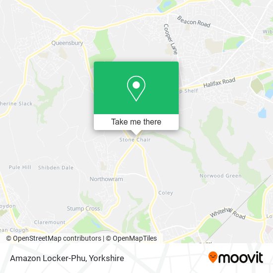 Amazon Locker-Phu map