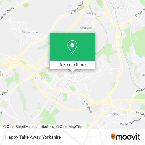 Happy Take Away map