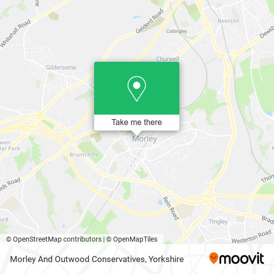 Morley And Outwood Conservatives map