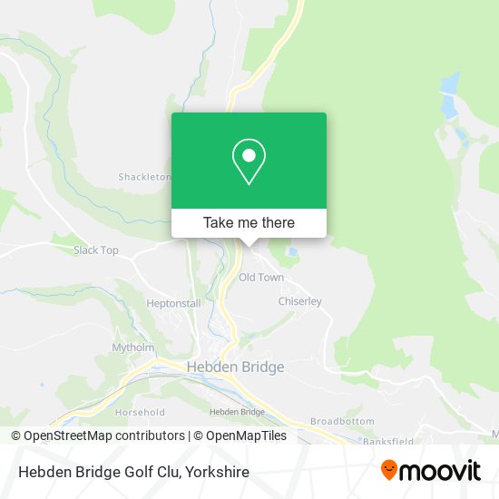 Hebden Bridge Golf Clu map