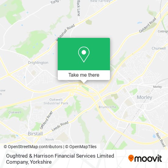 Oughtred & Harrison Financial Services Limited Company map