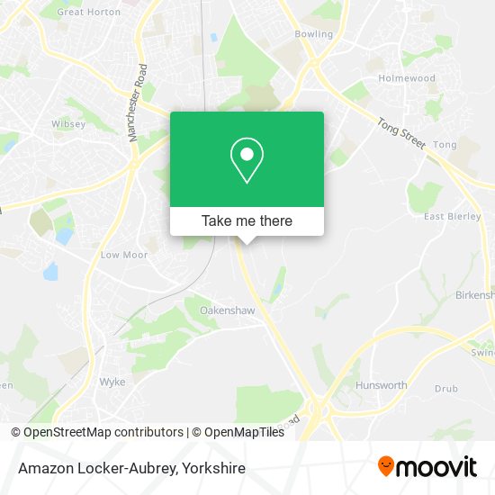 Amazon Locker-Aubrey map