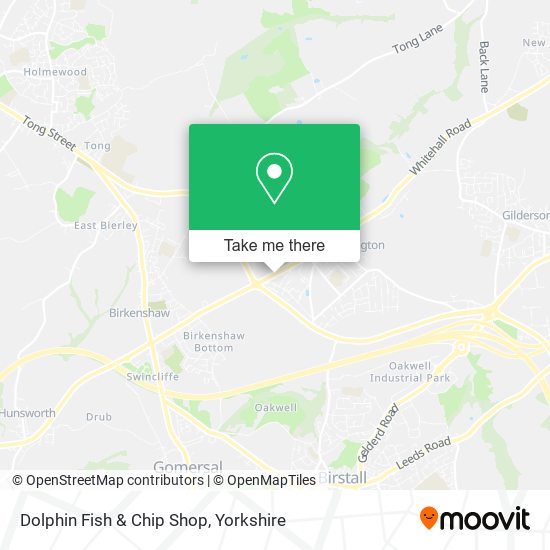 Dolphin Fish & Chip Shop map