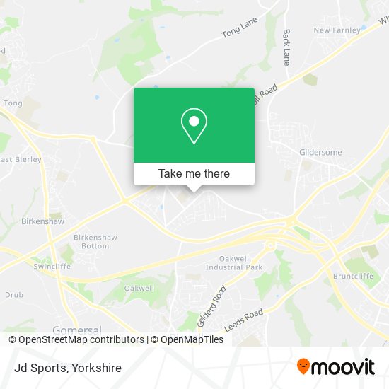 Jd Sports map