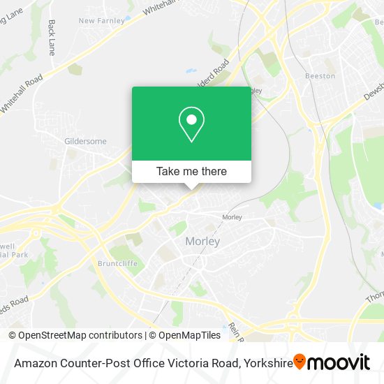 Amazon Counter-Post Office Victoria Road map