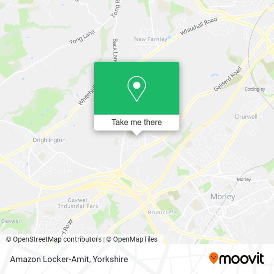 Amazon Locker-Amit map