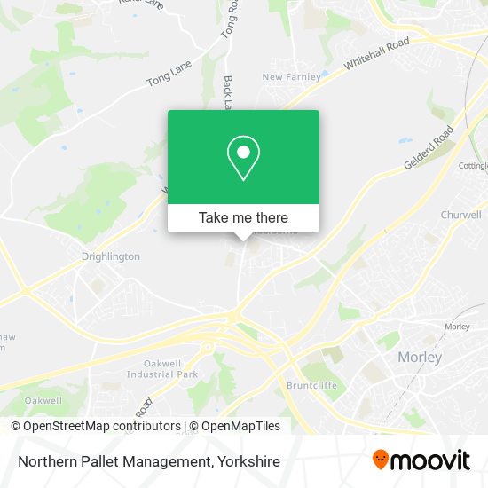 Northern Pallet Management map