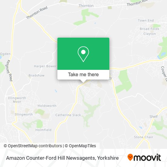 Amazon Counter-Ford Hill Newsagents map