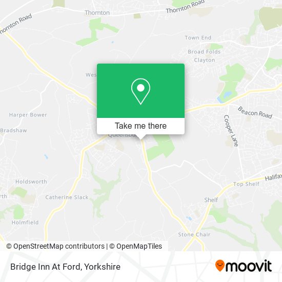 Bridge Inn At Ford map