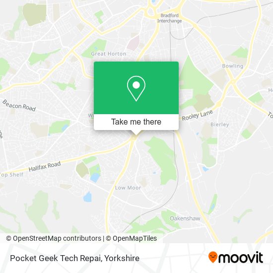 Pocket Geek Tech Repai map