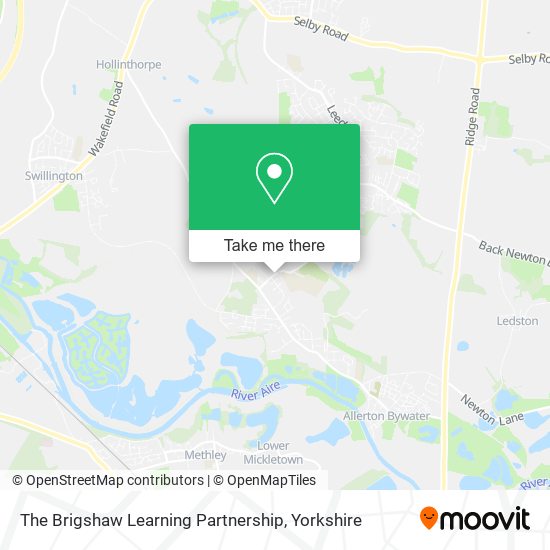 The Brigshaw Learning Partnership map