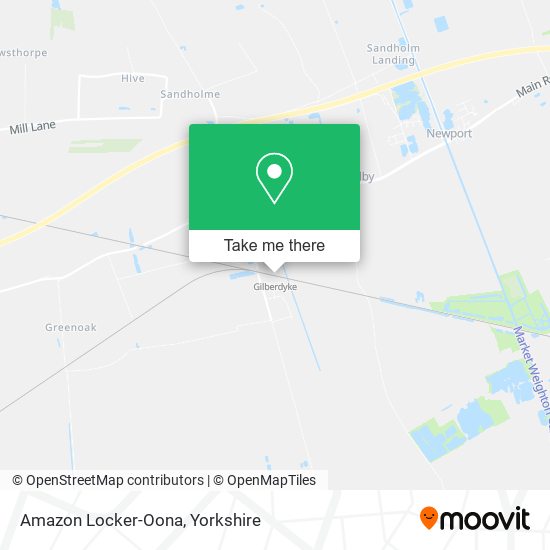 Amazon Locker-Oona map