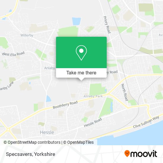 Specsavers map