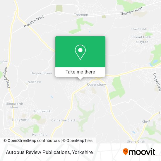 Autobus Review Publications map