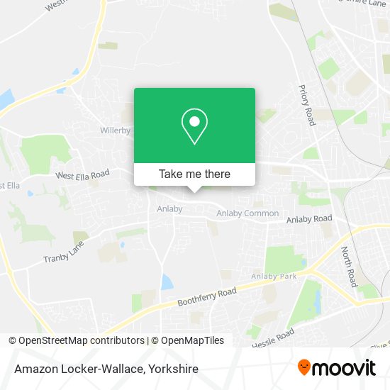 Amazon Locker-Wallace map