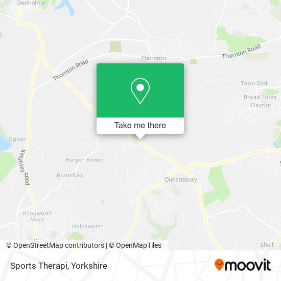 Sports Therapi map