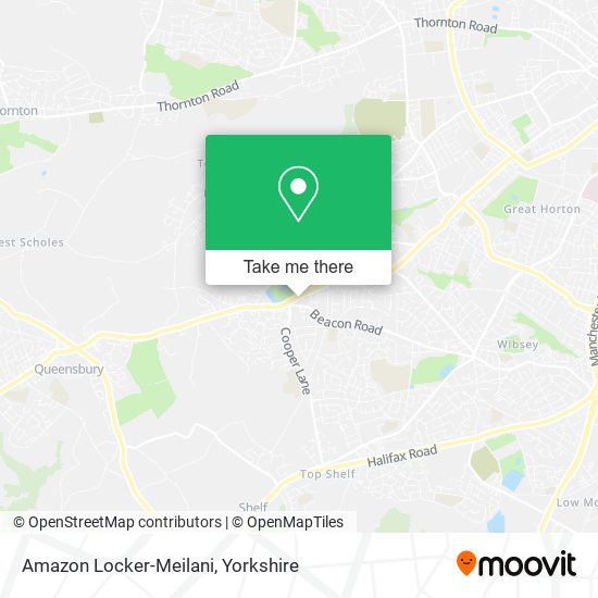 Amazon Locker-Meilani map