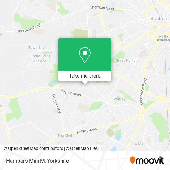 Hampers Mini M map