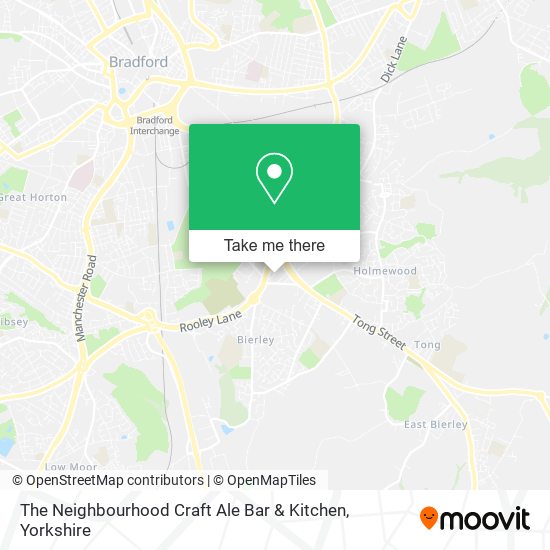 The Neighbourhood Craft Ale Bar & Kitchen map