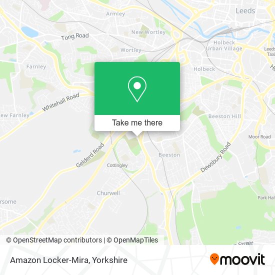 Amazon Locker-Mira map