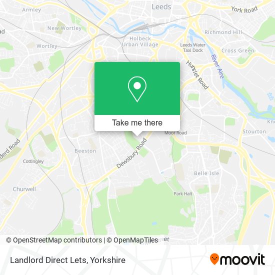 Landlord Direct Lets map