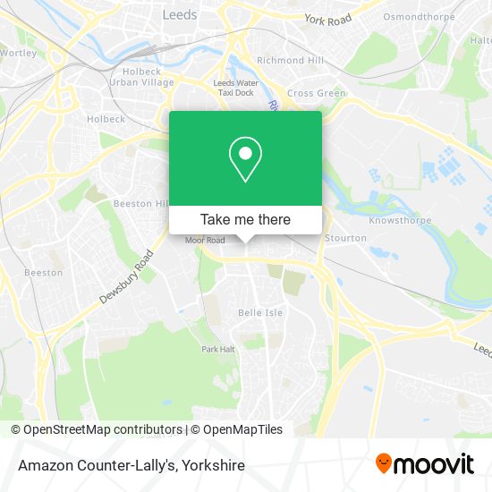 Amazon Counter-Lally's map