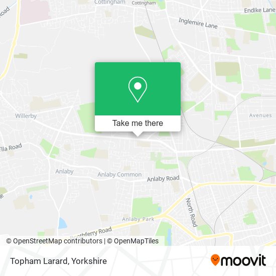 Topham Larard map