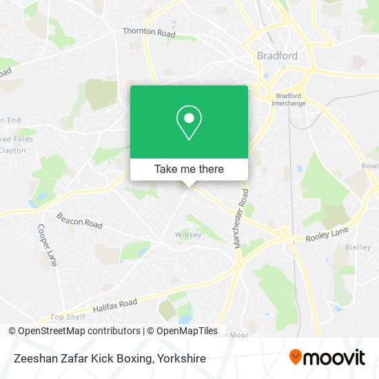 Zeeshan Zafar Kick Boxing map