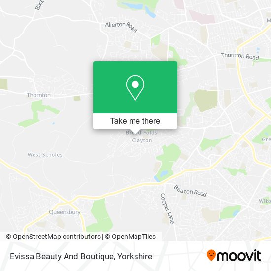 Evissa Beauty And Boutique map