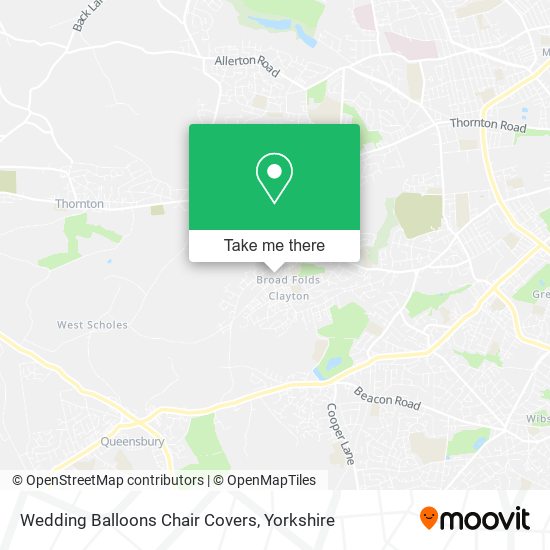 Wedding Balloons Chair Covers map