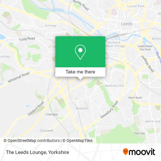 The Leeds Lounge map
