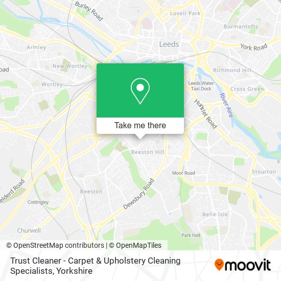Trust Cleaner - Carpet & Upholstery Cleaning Specialists map