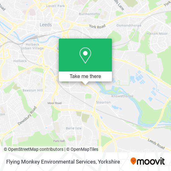 Flying Monkey Environmental Services map