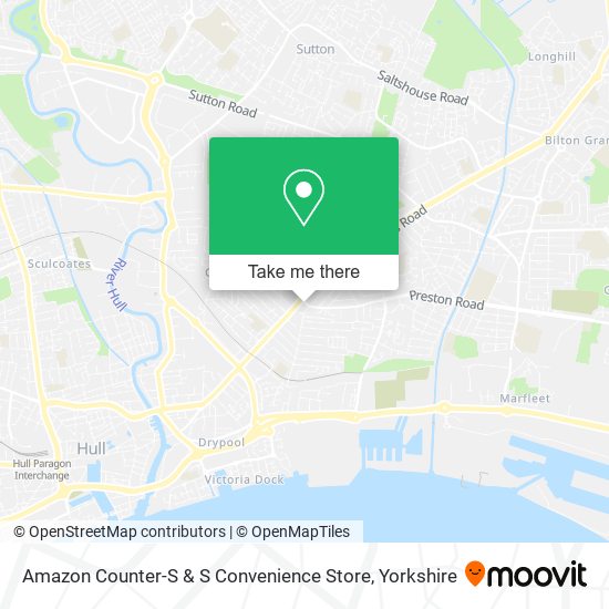 Amazon Counter-S & S Convenience Store map