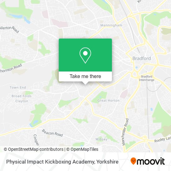 Physical Impact Kickboxing Academy map