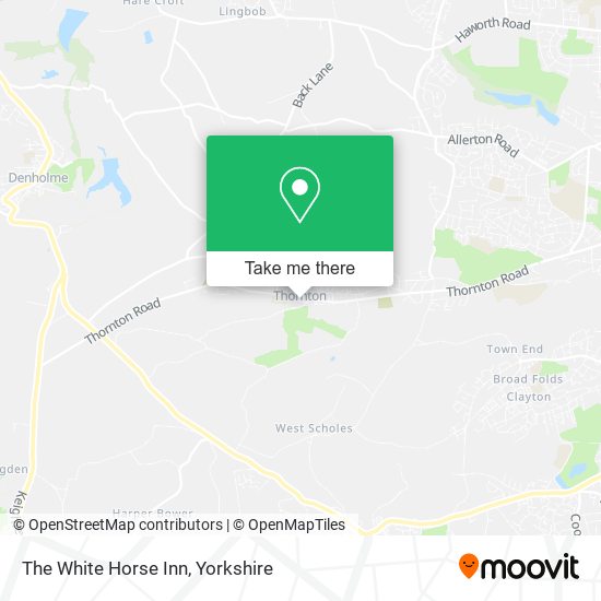 The White Horse Inn map