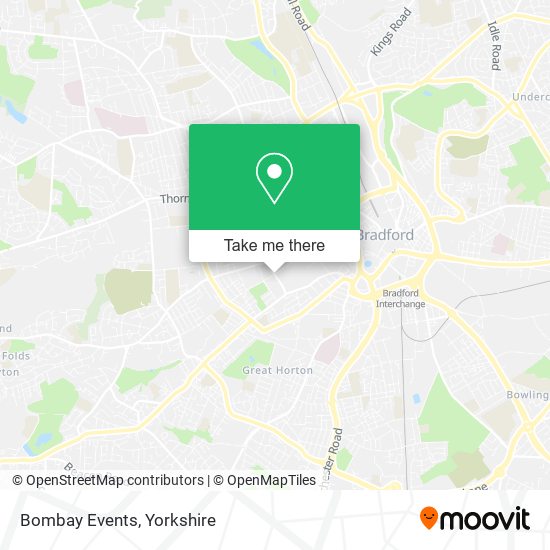 Bombay Events map