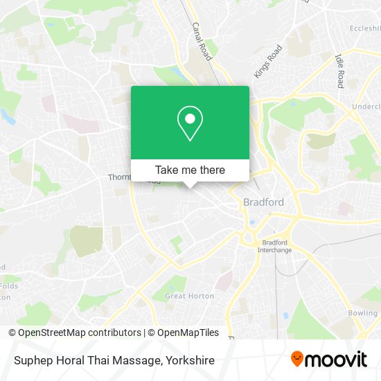 Suphep Horal Thai Massage map