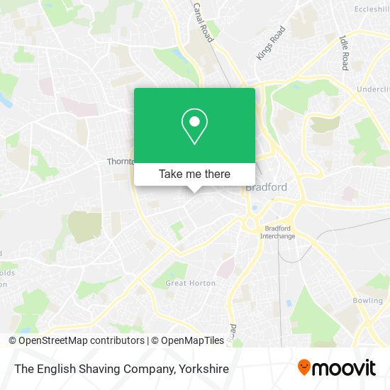 The English Shaving Company map