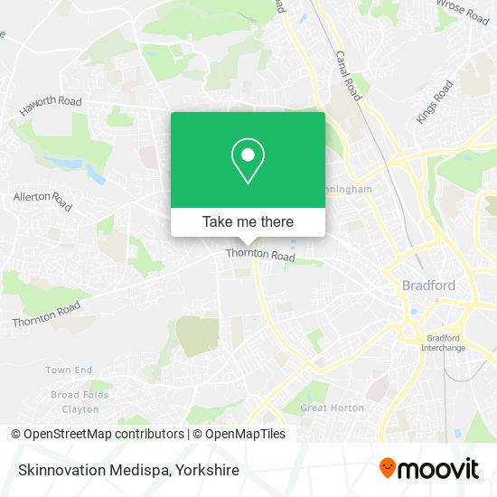 Skinnovation Medispa map