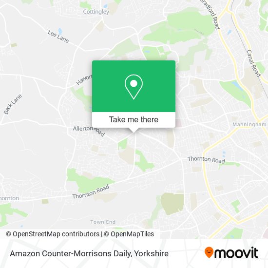 Amazon Counter-Morrisons Daily map