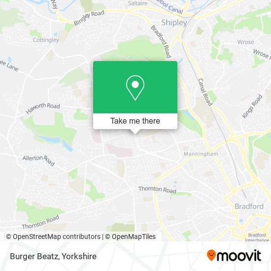 Burger Beatz map