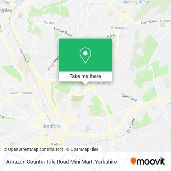 Amazon Counter-Idle Road Mini Mart map