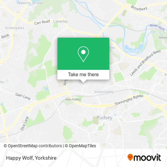 Happy Wolf map