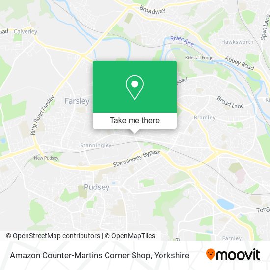 Amazon Counter-Martins Corner Shop map